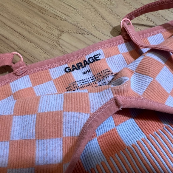 Garage Checkered Crop Top - Picture 5 of 5